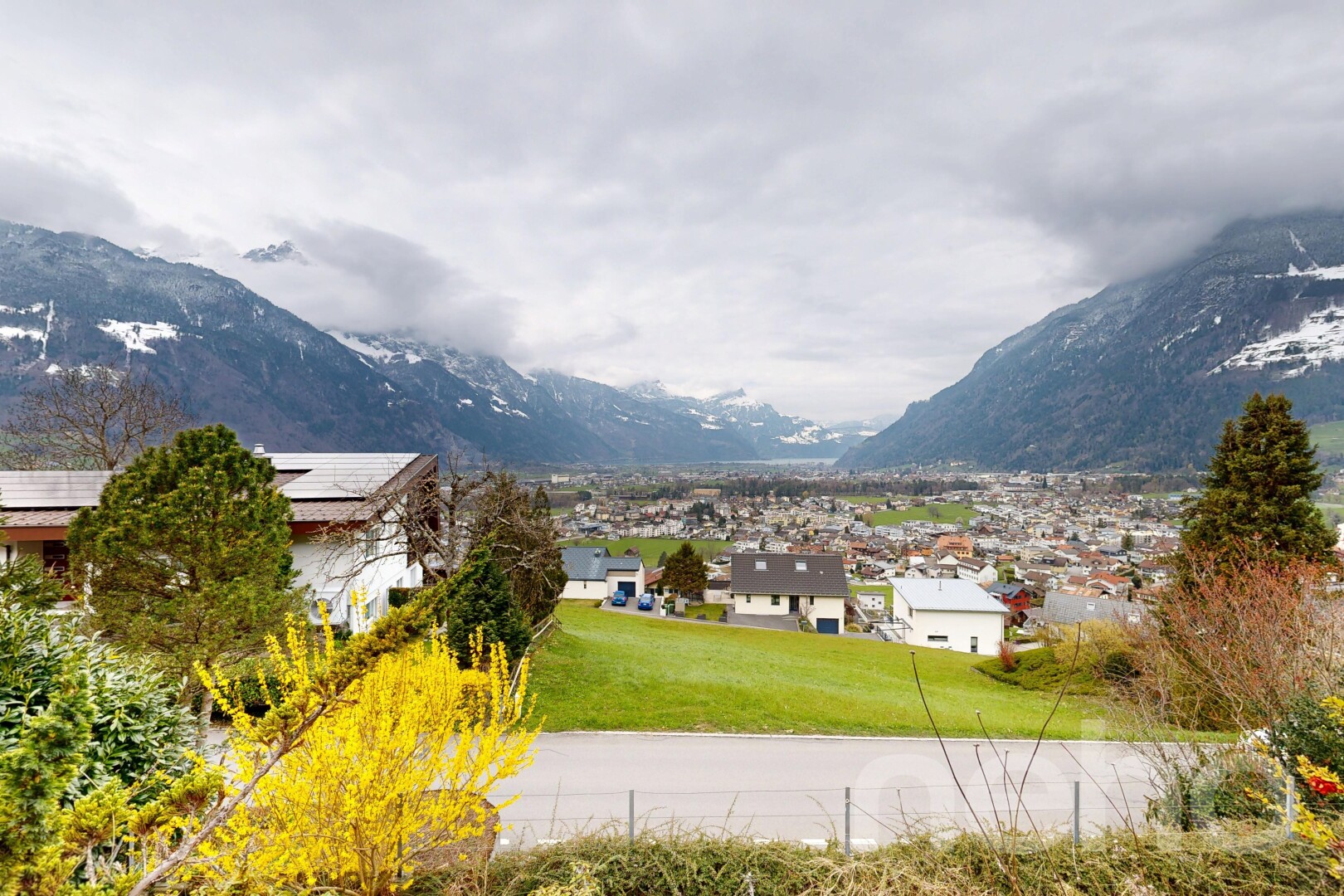 vue sur la montagne avec vue sur la montagne, mountain view, et overcast