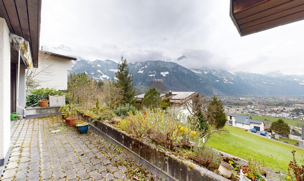 vue sur la montagne avec vue sur la montagne, mountain view, from property, et overcast