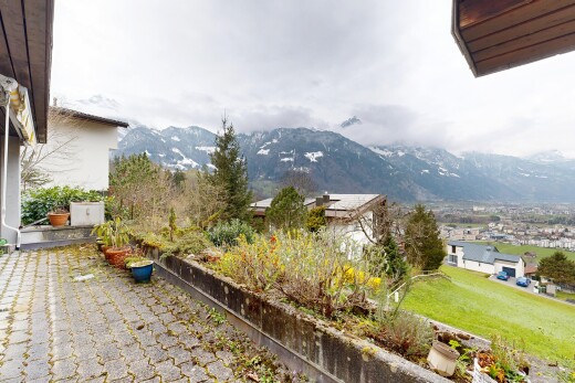 vue sur la montagne avec vue sur la montagne, mountain view, from property, et overcast