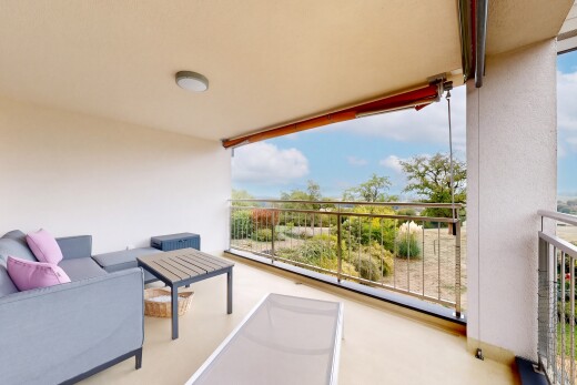 terrasse mit from property, wohnraum im freien, day time, und view focus