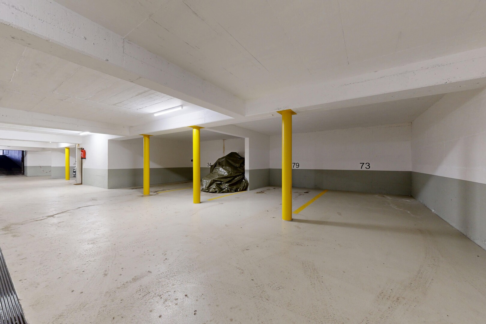 parken mit parkgarage und inside community