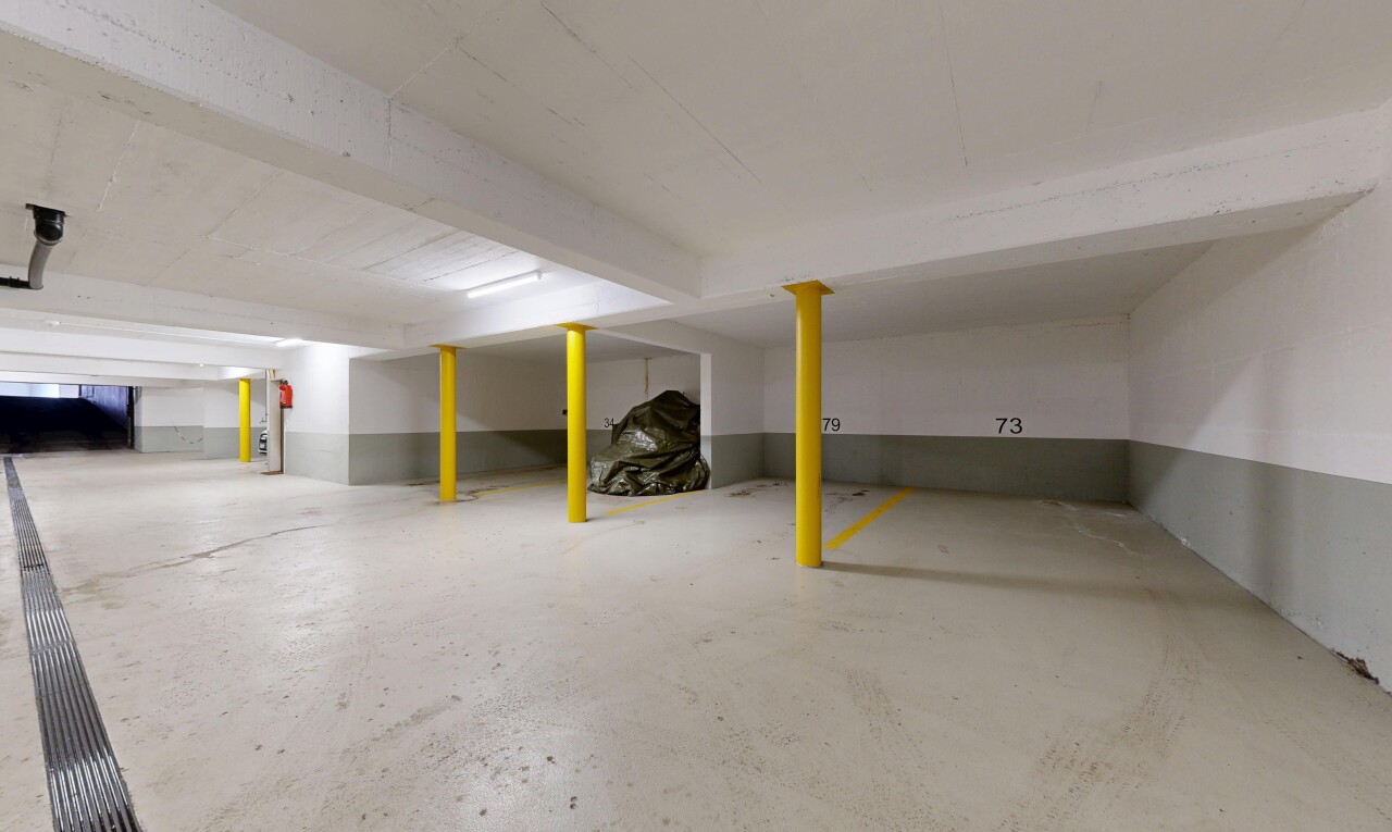 parken mit parkgarage und inside community