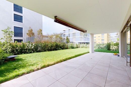 terrace with a patio area