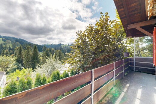 balkon mit from property, forest view, waldblick, und balkon