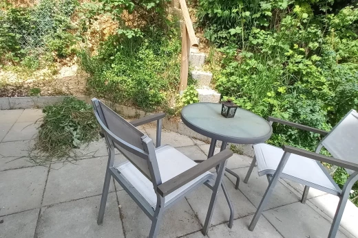 blick auf den balkon