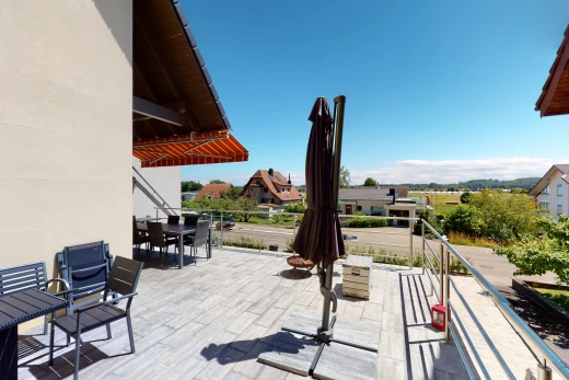 ansicht der terrasse