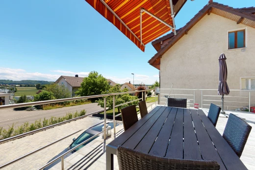blick auf die terrasse / terrasse