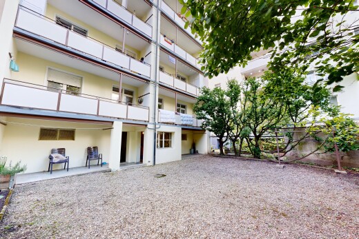 außenansicht mit apartment complex view und blick auf wohnanlage