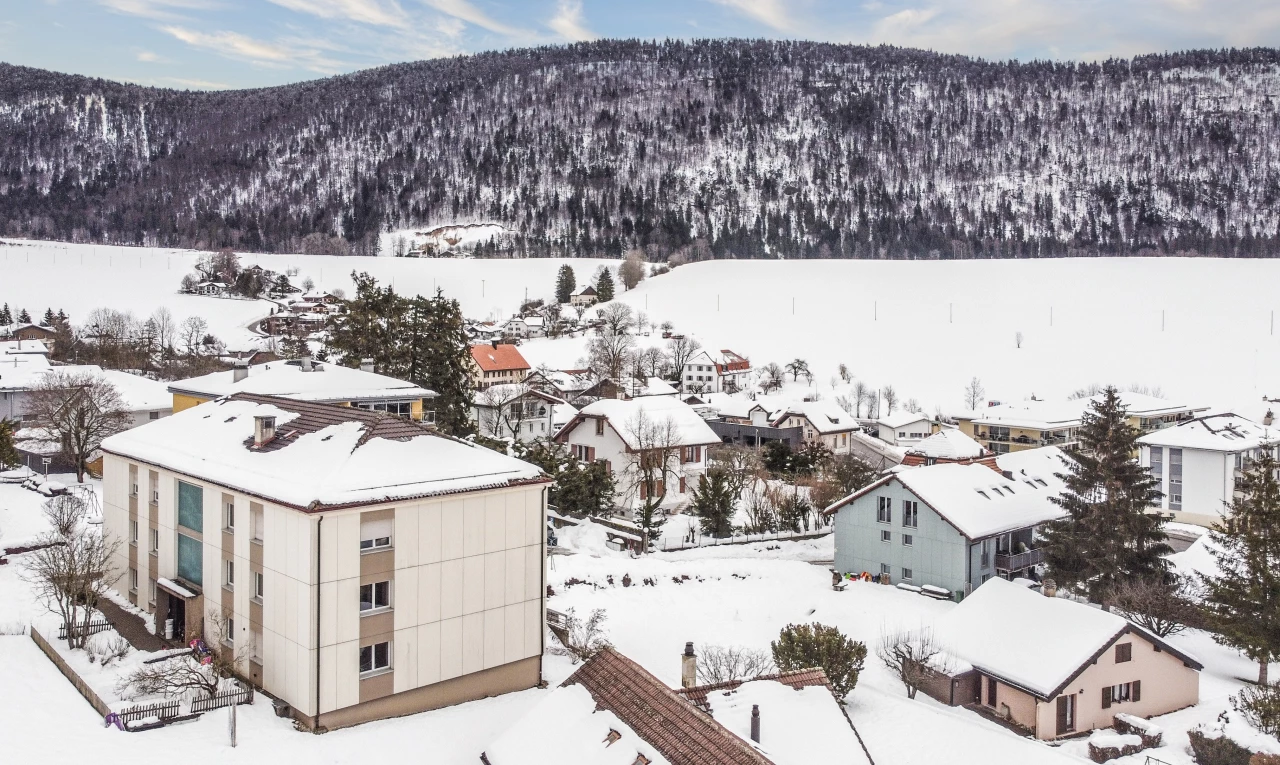 view of drone / aerial view