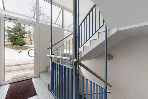 stairs featuring natural light