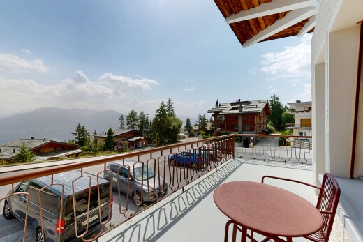 balkon mit day time, from property, balkon, mountain view, und blick auf die berge