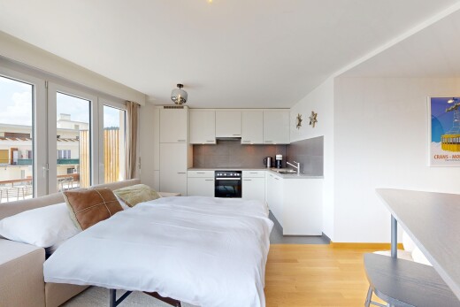 küche mit arbeitsplatten, küchenrückwand beim Herd, küchenrückwand beim herd, natural light, und natürliches licht