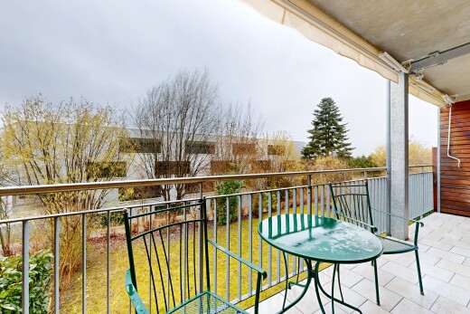 balcon avec overcast, from property, et balcon