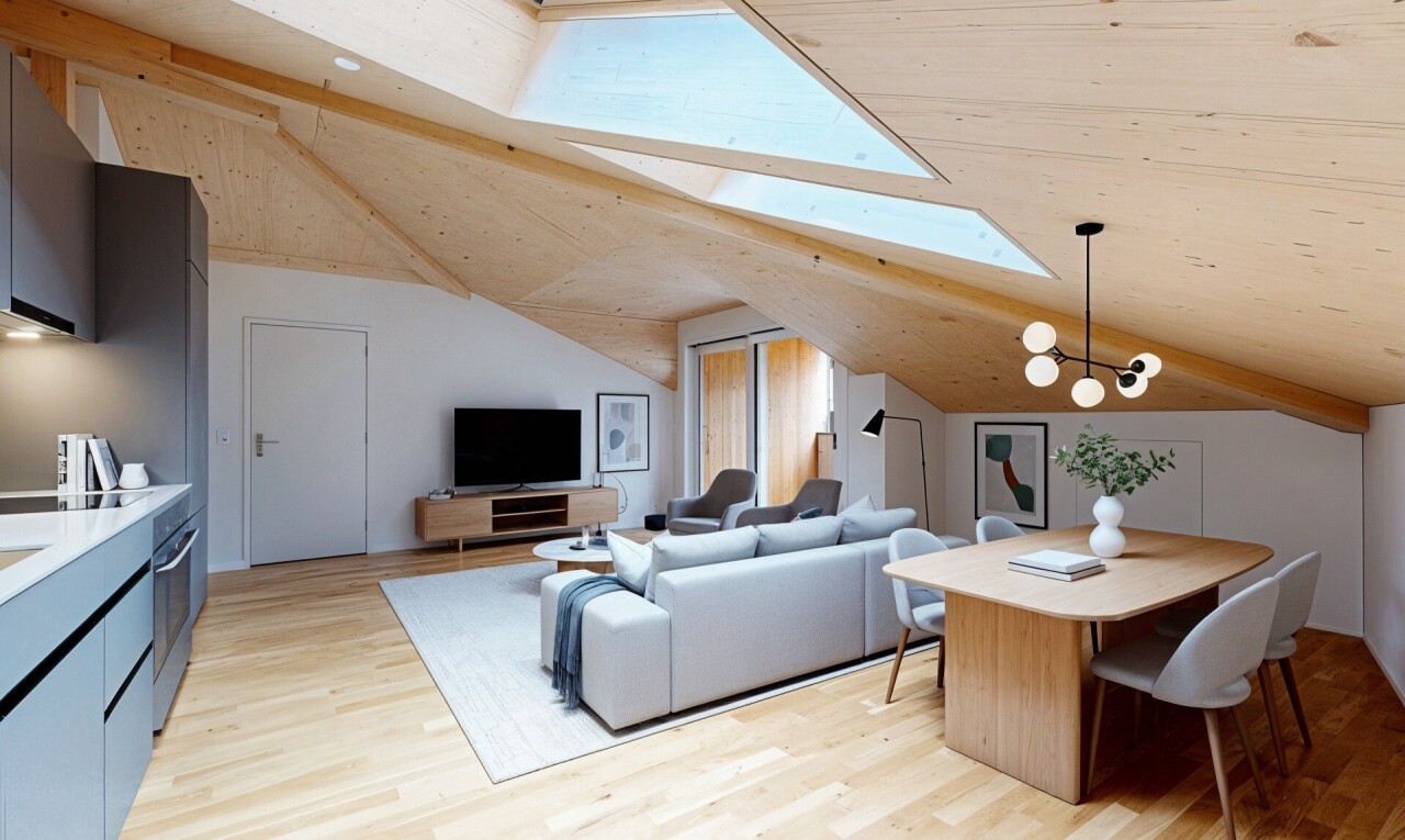 pièce vide avec sol en finition bois, wood finish floor, puits de lumière, inside property, et pièce supplémentaire