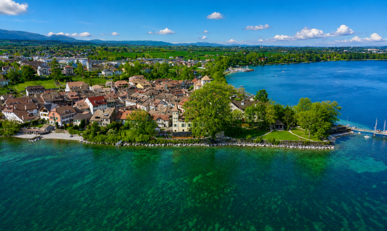vue sur la mer avec aerial view, day time, vue sur l'eau, et water view