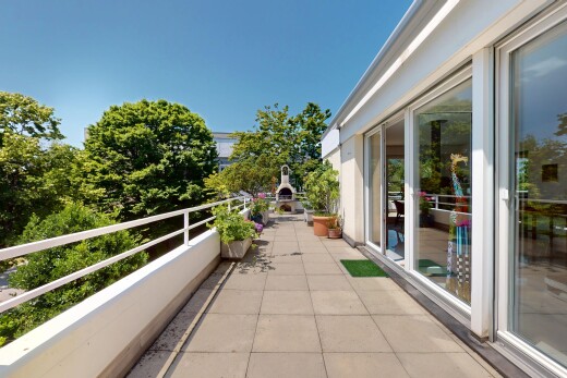 balkon mit balkon, from property, day time, und wintergarten