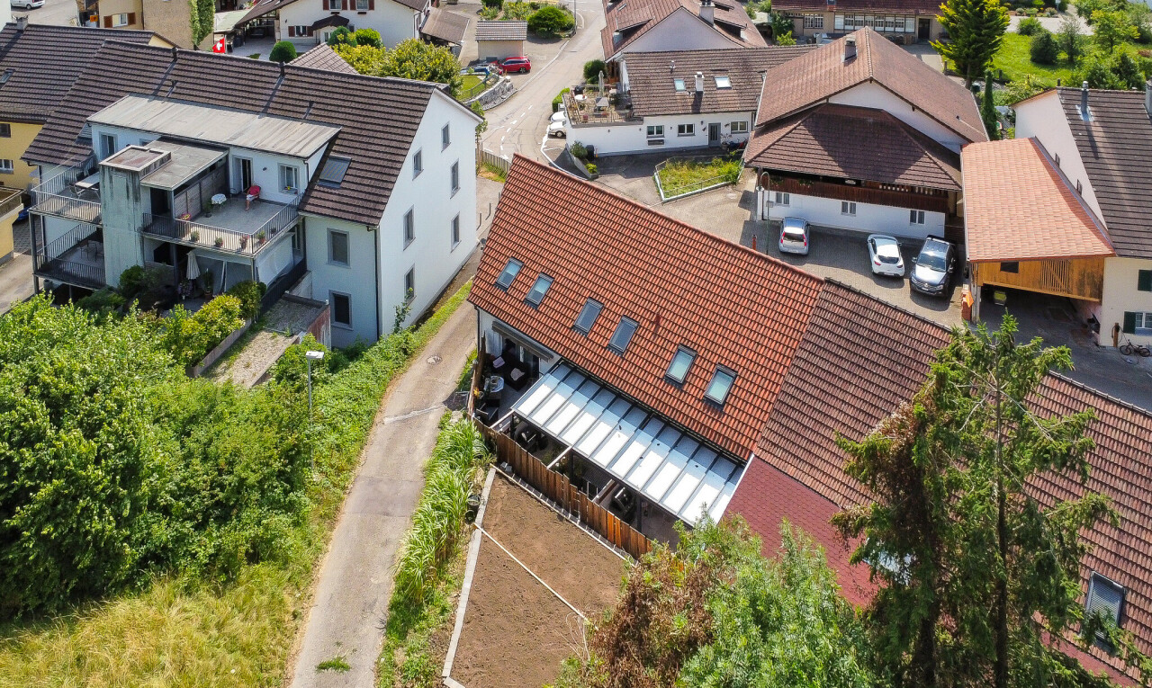 façade avec vue résidentielle et residential view
