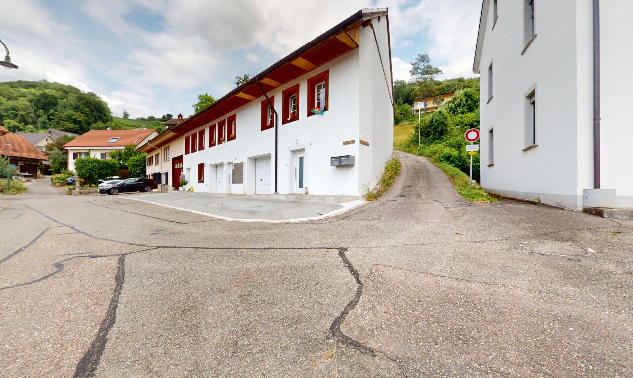 façade avec day time, bardage en stuc, et property visible