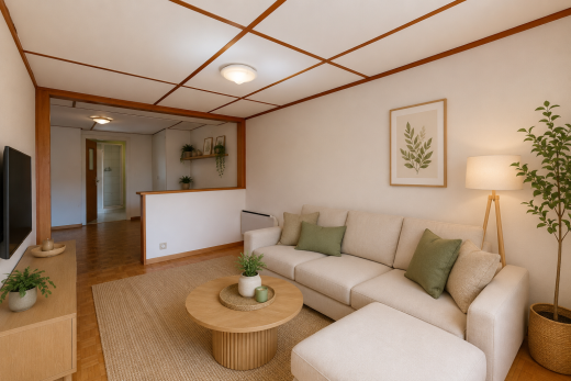 pièce vide avec drywall, cloison sèche, parquet floor, baseboards wall, et plinthes murales
