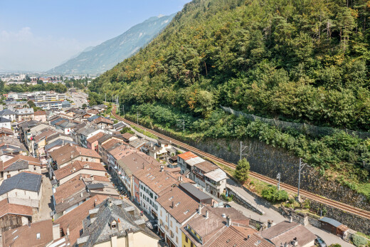 blick auf die berge mit mountain view, blick auf die berge, und day time