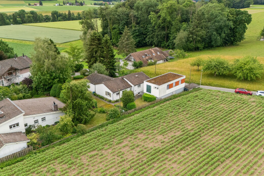 außenansicht mit property visible, rural view, ländliche aussicht, orchard / agricultural view, und blick auf obstgarten/agrarland