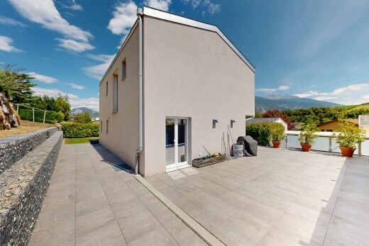 terrasse avec from property, day time, vue sur la montagne, et mountain view