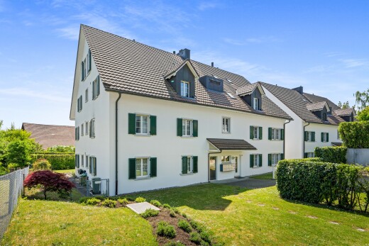 outdoor house with stucco siding