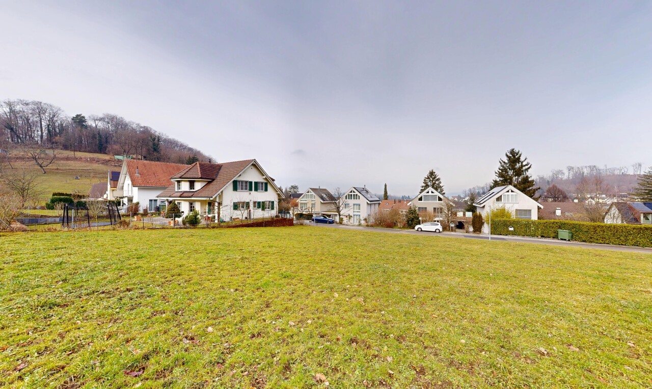 außenansicht mit rasen, wohngebietblick, residential view, und zaun