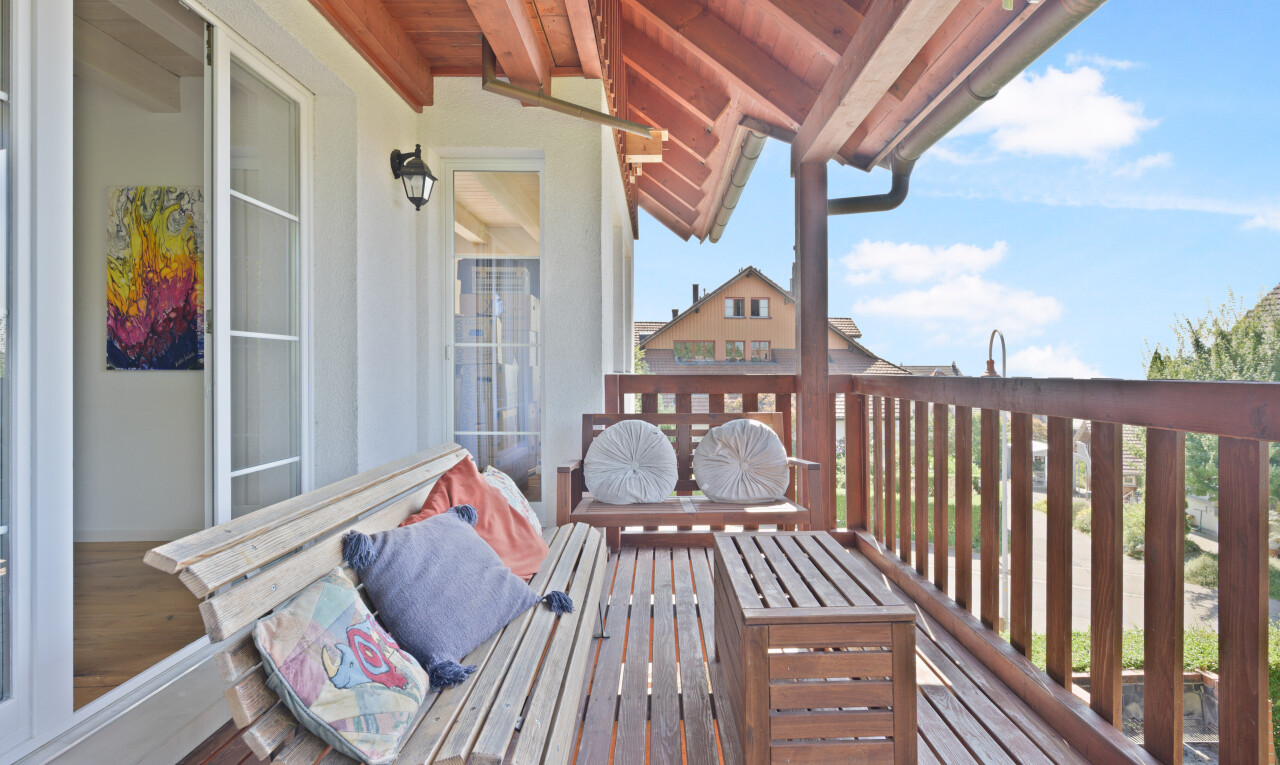 balkon mit balkon, day time, from property, und wintergarten