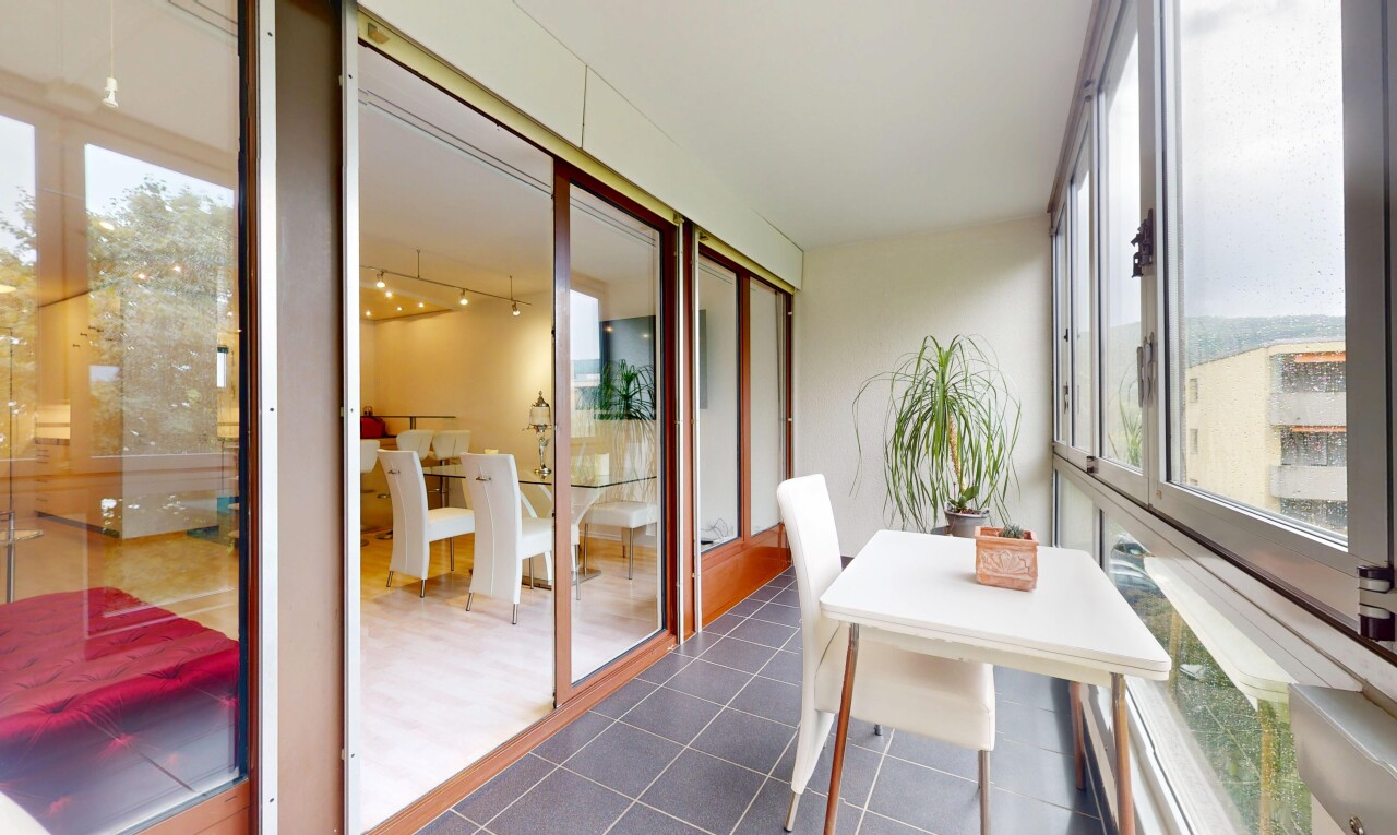 patio / terrace featuring a balcony