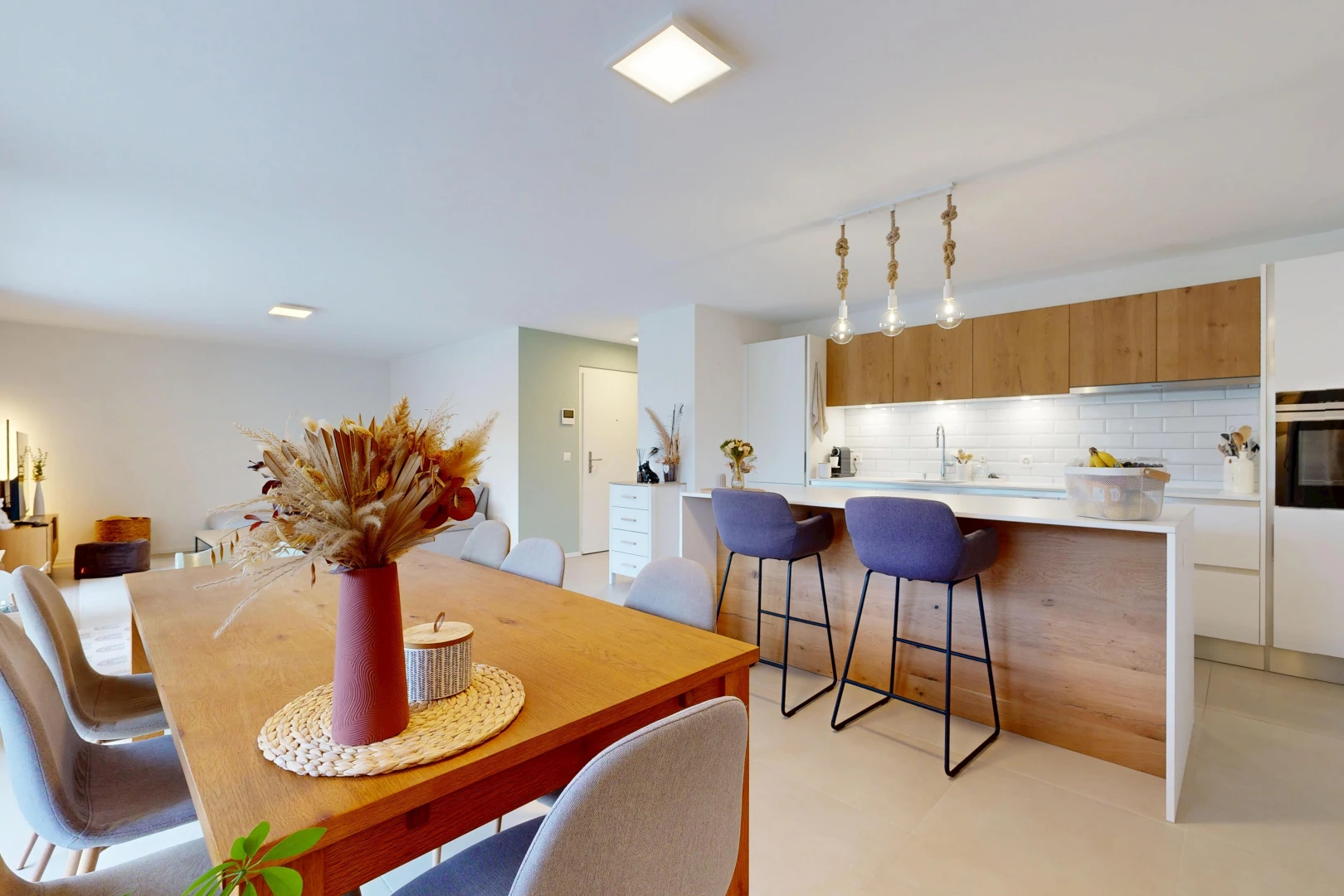 view of dining area