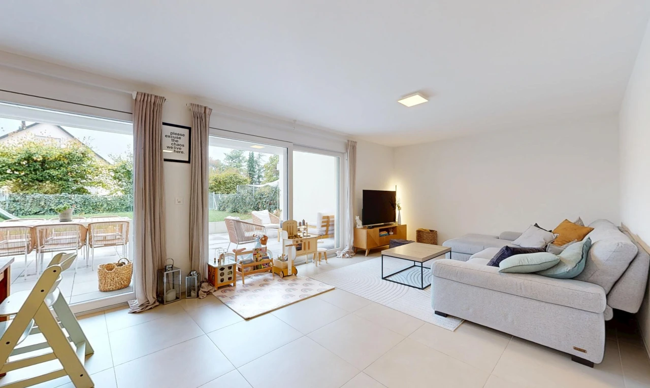 view of living area