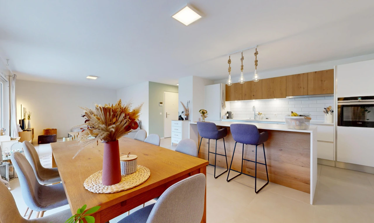 view of dining area