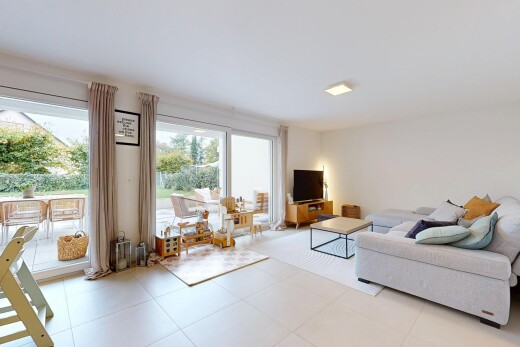 view of living area