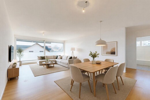 pièce vide avec inside property, lumière naturelle, natural light, sol en finition bois, et wood finish floor