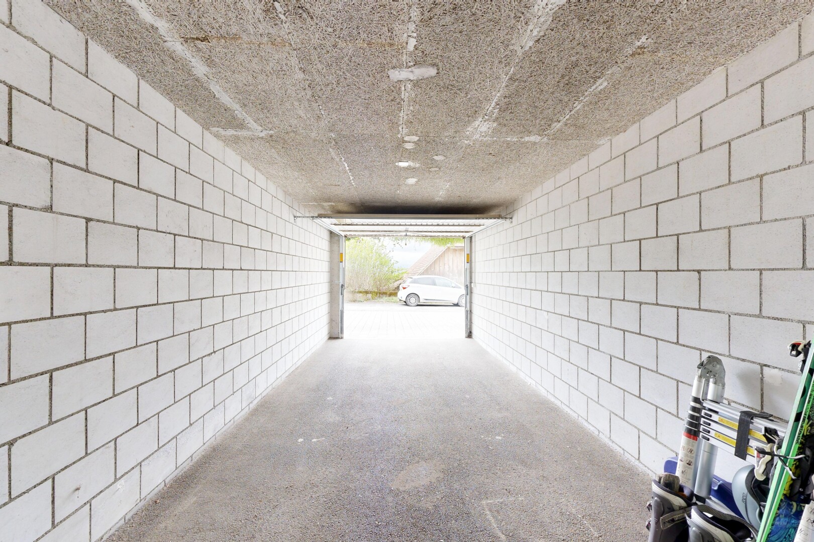 view of parking