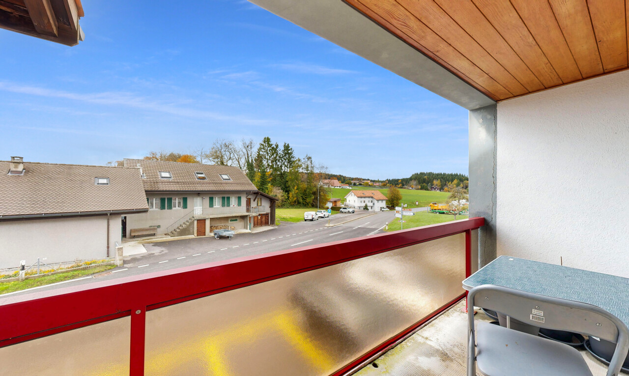 balcon avec balcon, from property, et day time
