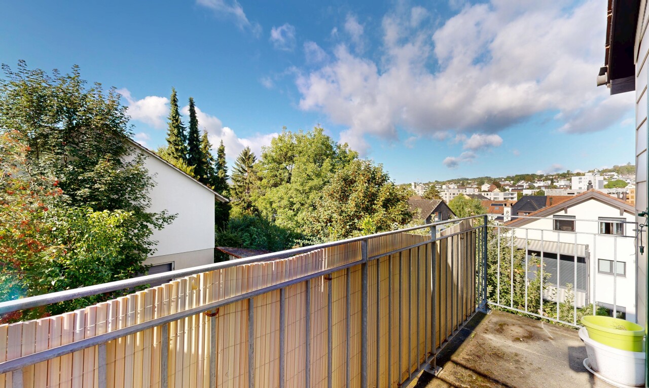 balkon mit from property, balkon, day time, und view focus
