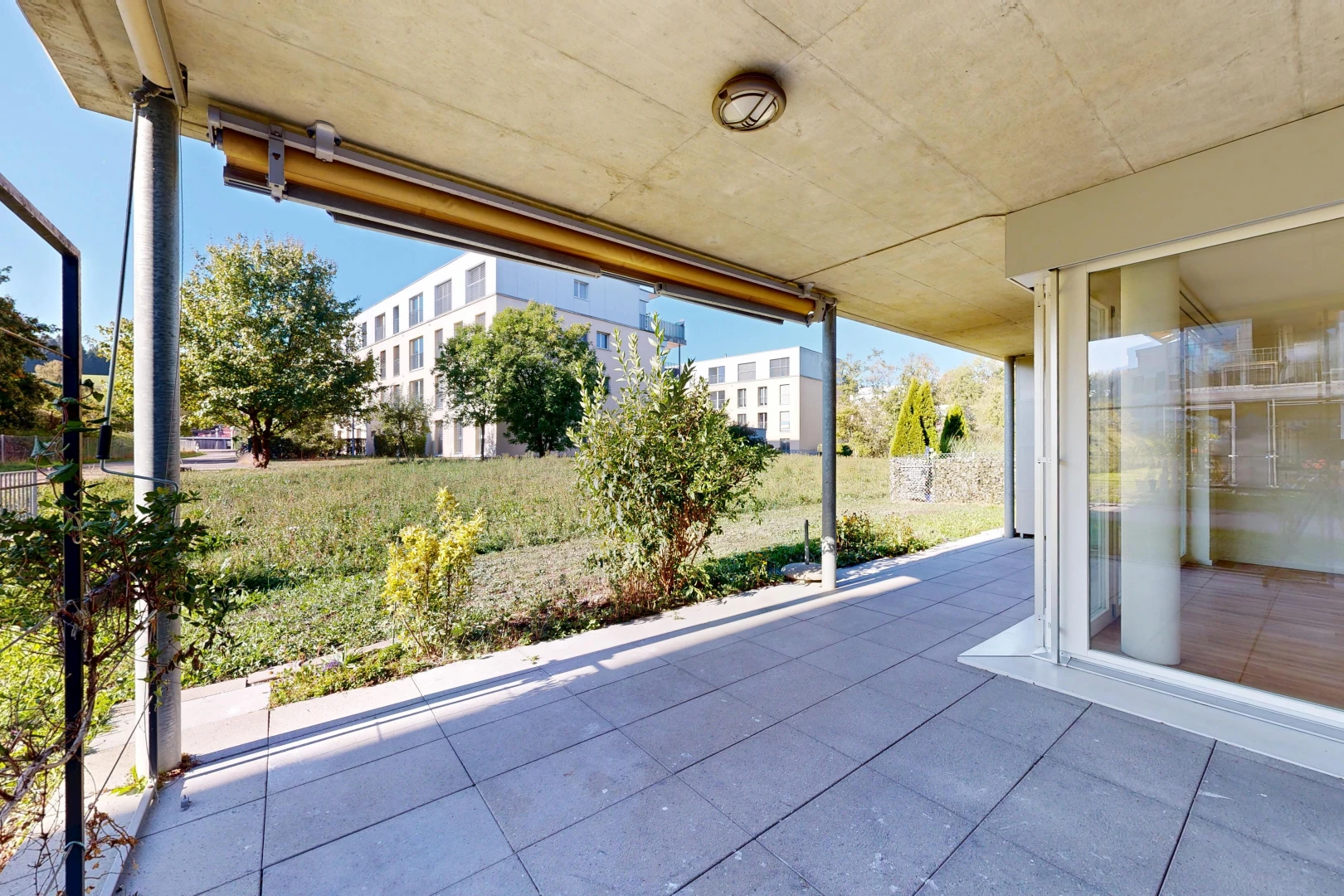 terrasse mit terrasse, from property, day time, und view focus