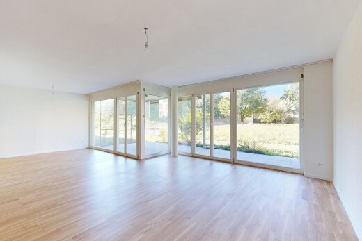 pièce vide avec drywall, cloison sèche, wood finish floor, sol en finition bois, et inside property