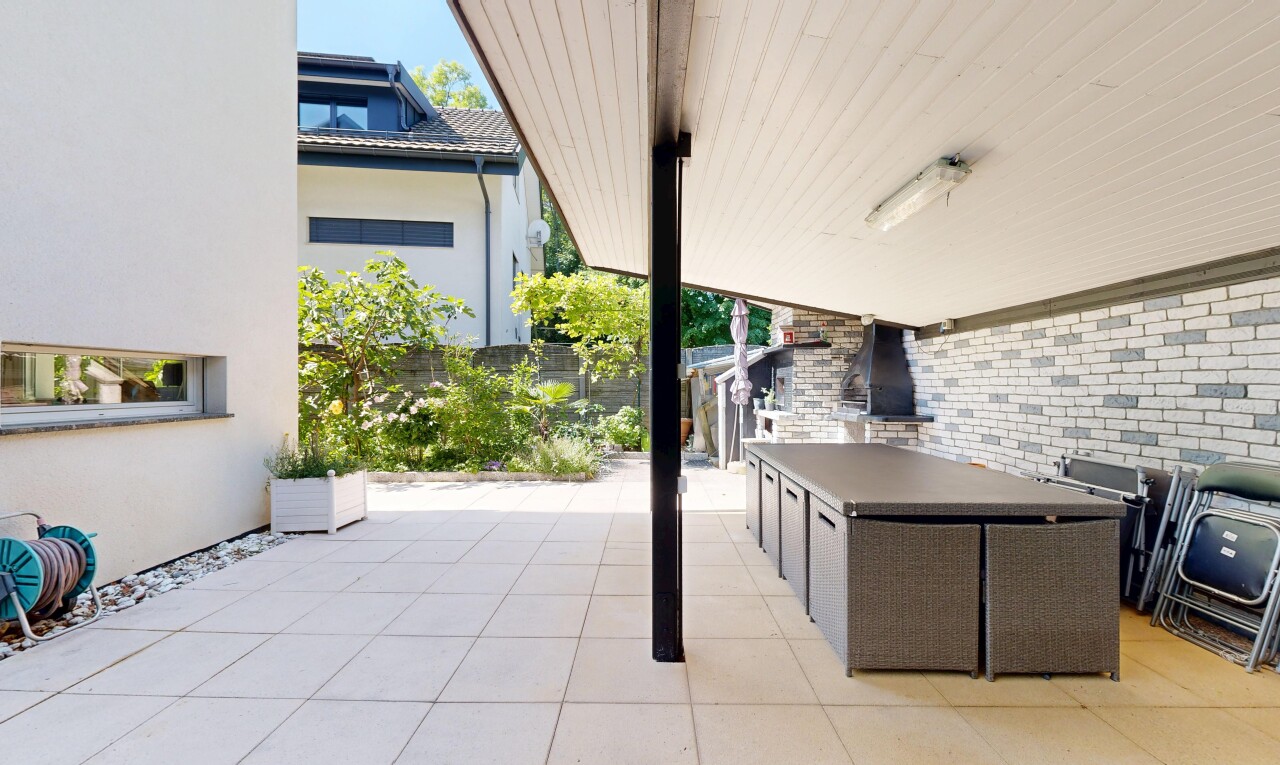 terrasse avec terrasse, day time, from property, et clôture