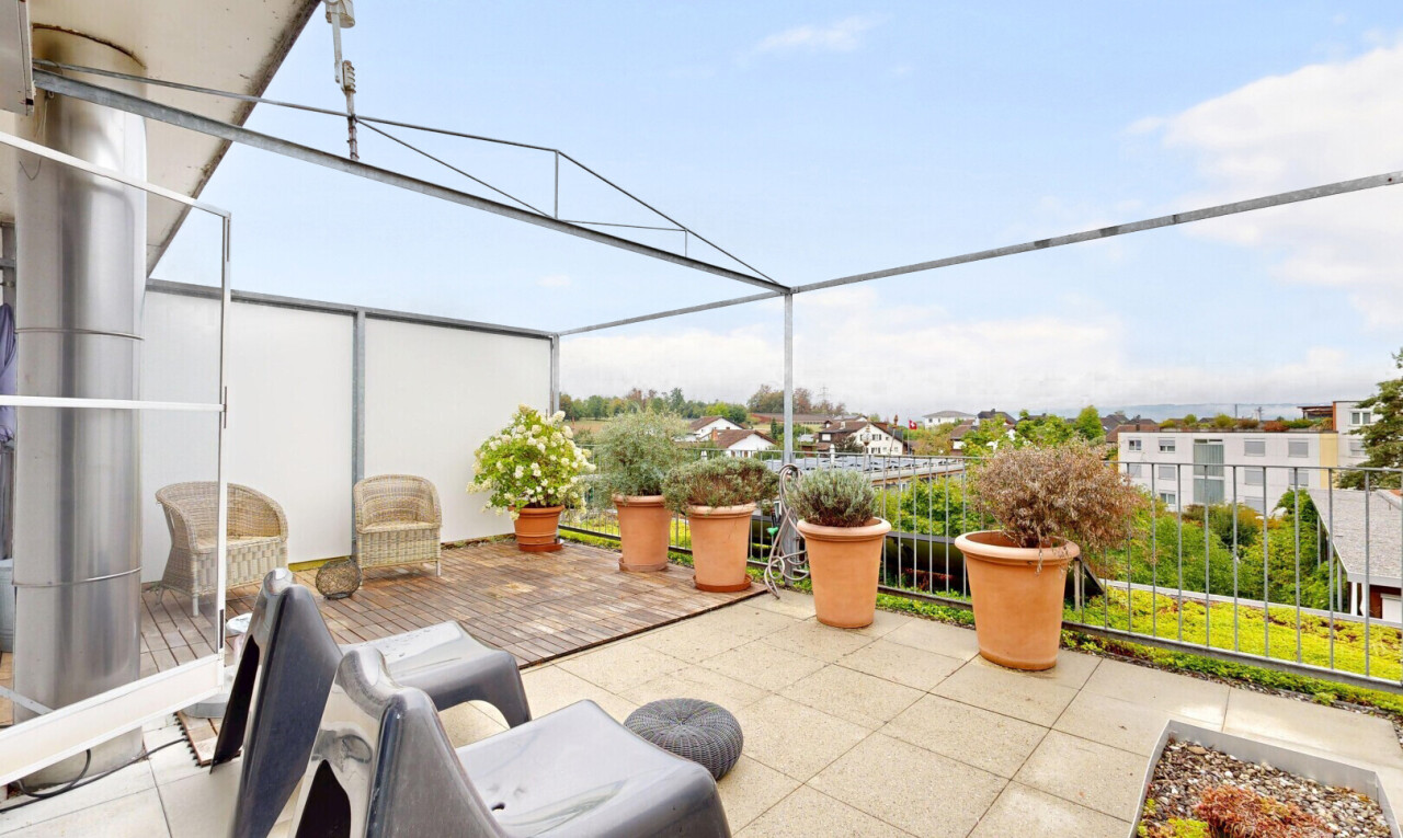 terrasse mit terrasse, from property, view focus, und day time