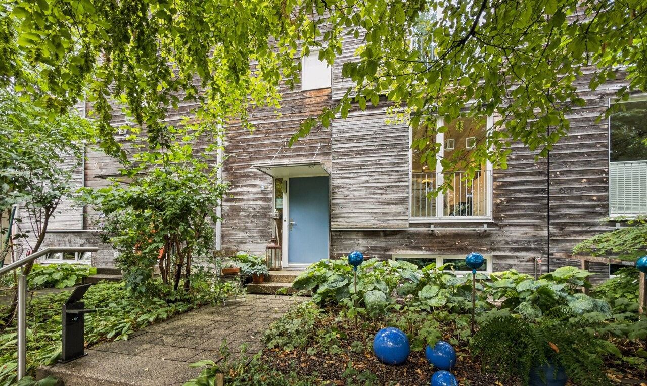 garten mit property visible und vortreppe