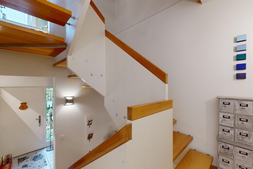 treppe mit drywall, gipskartonwand, inside property, und treppen