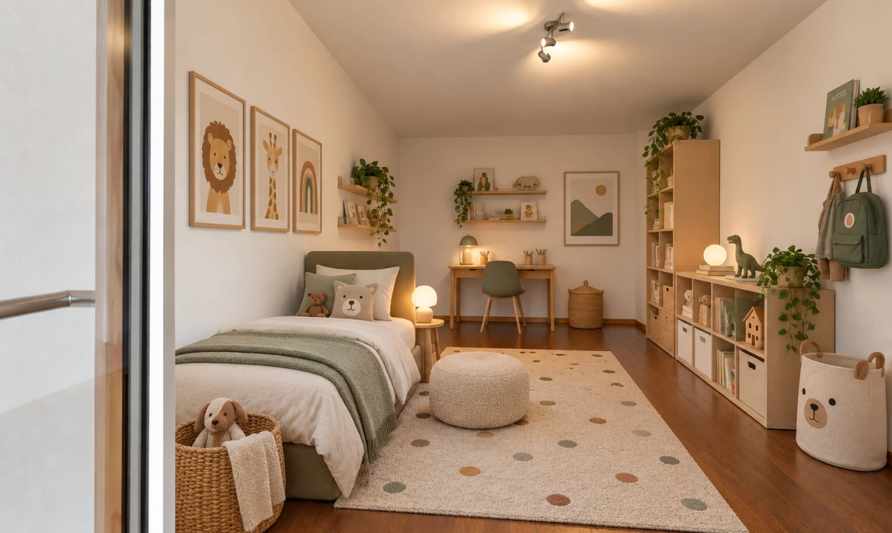 pièce vide avec drywall, cloison sèche, inside property, wood finish floor, et sol en finition bois