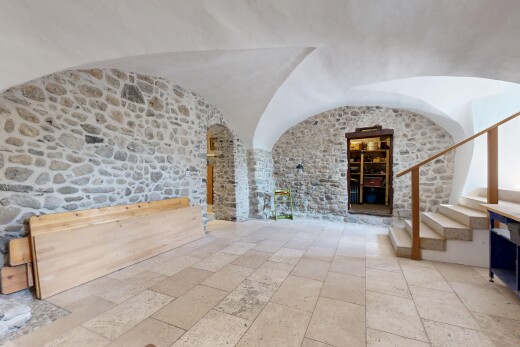 interior space featuring stairs
