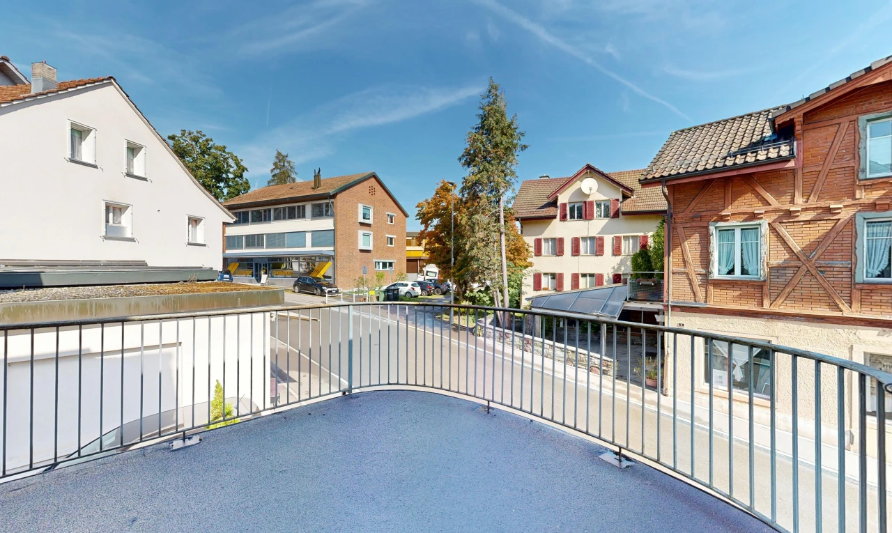 balkon mit from property, view focus, day time, und balkon