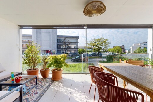 terrasse mit terrasse, essbereich im freien, und day time