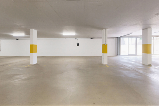 parken mit parkgarage und inside community