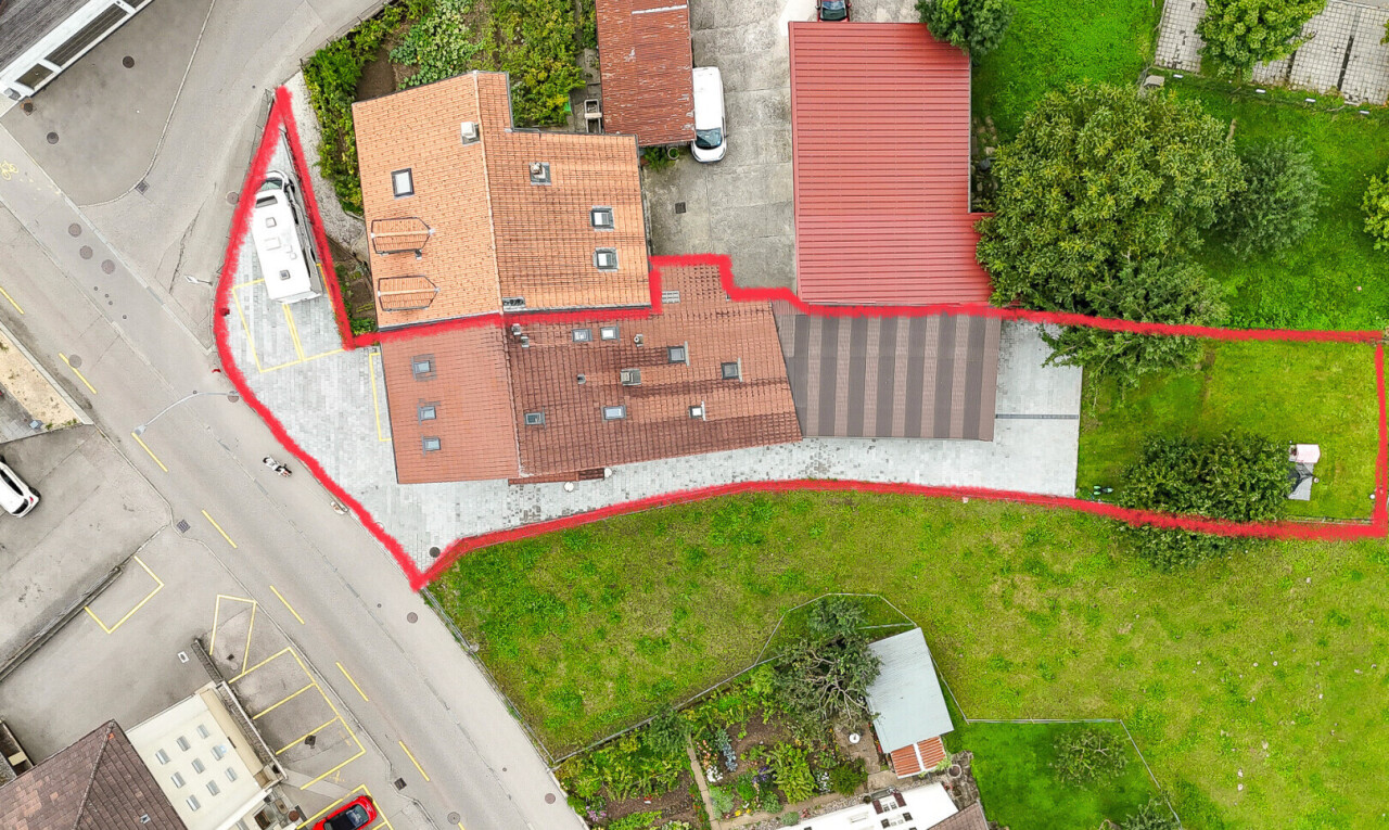 emplacement avec property lines